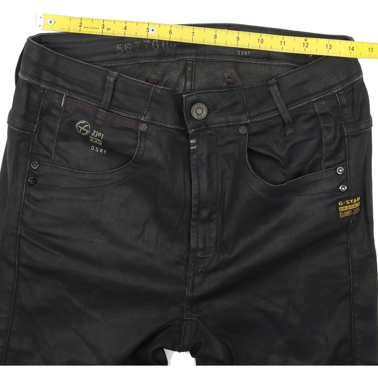 G-Star Kris Women Black Tapered Loose Stretch Jeans W25 L32