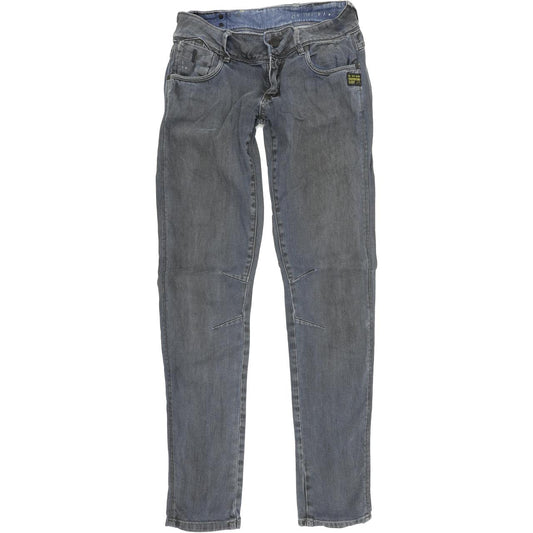 G-Star Fender Women Blue Skinny Slim Stretch Jeans W29 L32