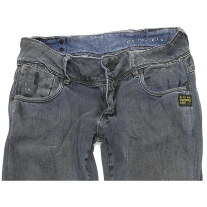 G-Star Fender Women Blue Skinny Slim Stretch Jeans W29 L32