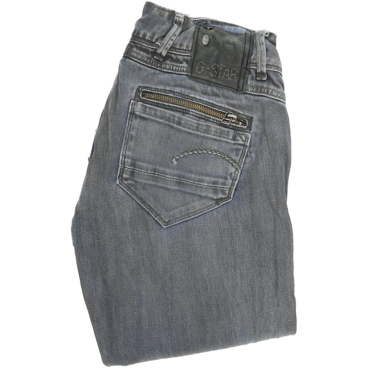 G-Star Fender Women Blue Skinny Slim Stretch Jeans W29 L32