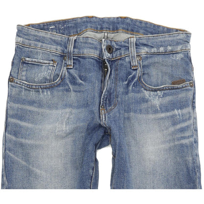 G-Star Women Blue Skinny Slim Stretch Jeans W28 L32