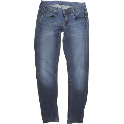 G-Star Women Blue Tapered Slim Stretch Jeans W28 L30