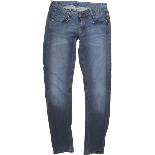 G-Star Women Blue Tapered Slim Stretch Jeans W28 L30