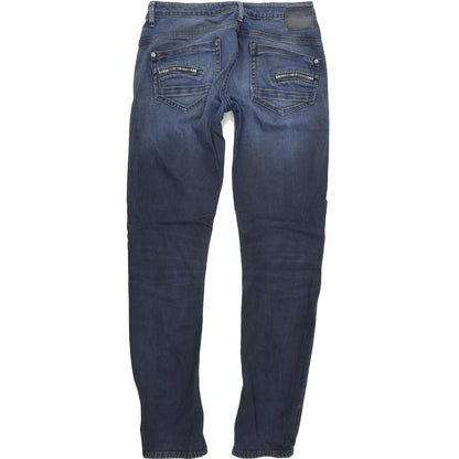 G-Star Women Blue Tapered Slim Stretch Jeans W28 L30
