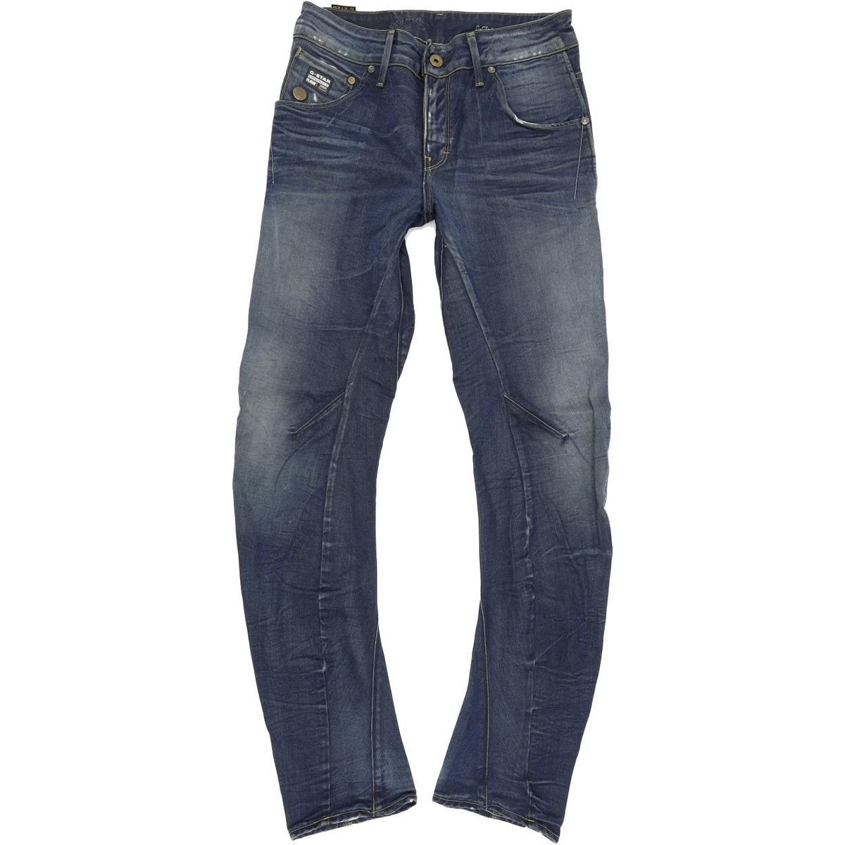 G-Star Arc Women Blue Tapered Loose Jeans W26 L32