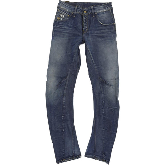 G-Star Arc Women Blue Tapered Loose Jeans W26 L32
