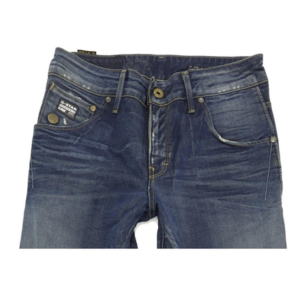 G-Star Arc Women Blue Tapered Loose Jeans W26 L32