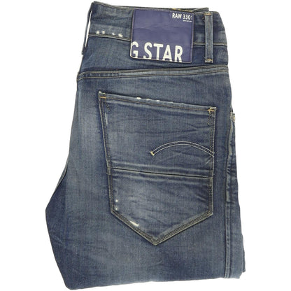 G-Star Arc Women Blue Tapered Loose Jeans W26 L32