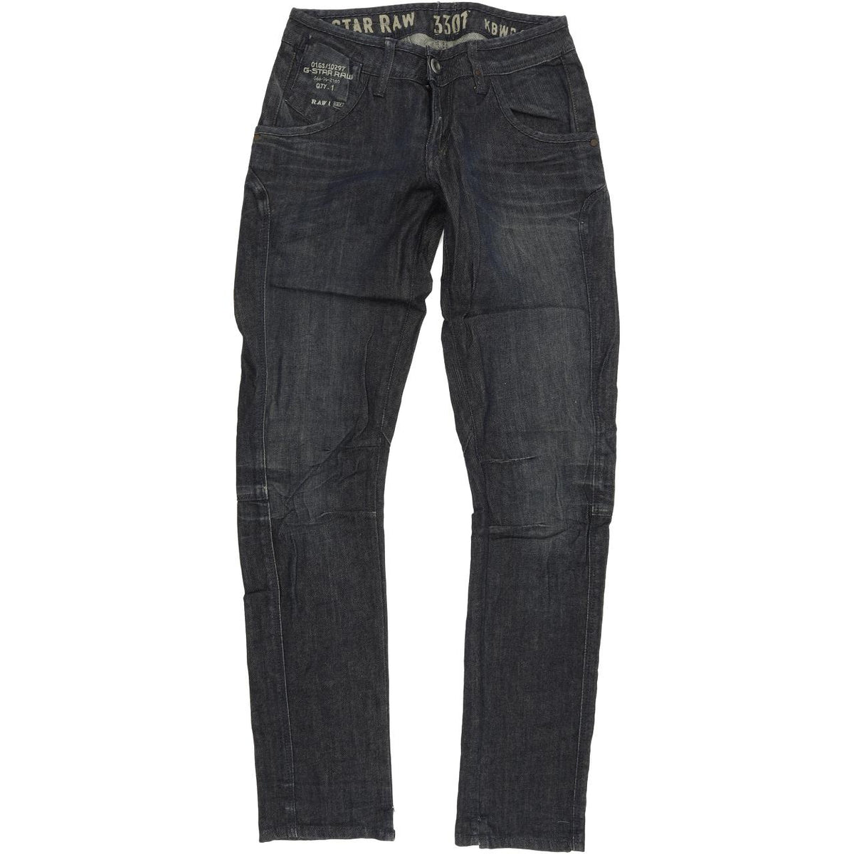 G-Star Women Blue Skinny Slim Stretch Jeans W24 L30