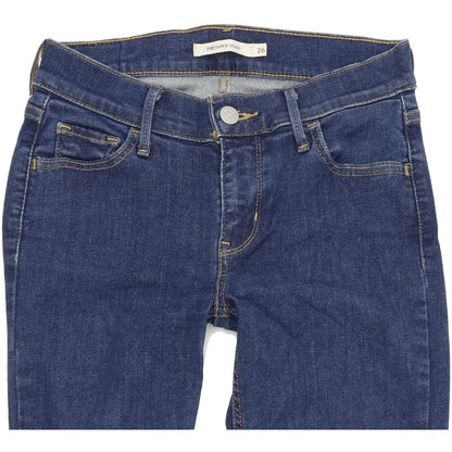 Levi's 710 Women Blue Skinny Slim Stretch Jeans W26 L29