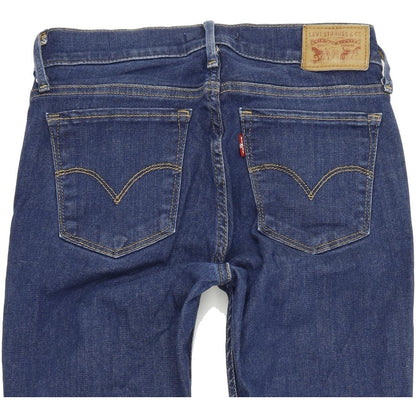 Levi's 710 Women Blue Skinny Slim Stretch Jeans W26 L29