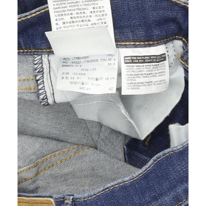 Levi's 710 Women Blue Skinny Slim Stretch Jeans W26 L29