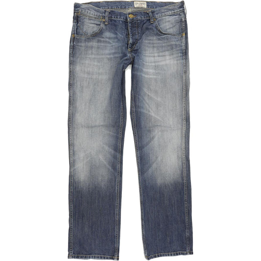 Lee Crank Men Blue Straight Regular Jeans W36 L34