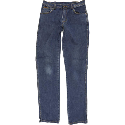 Wrangler Texas Men Blue Straight Regular Stretch Jeans W33 L36