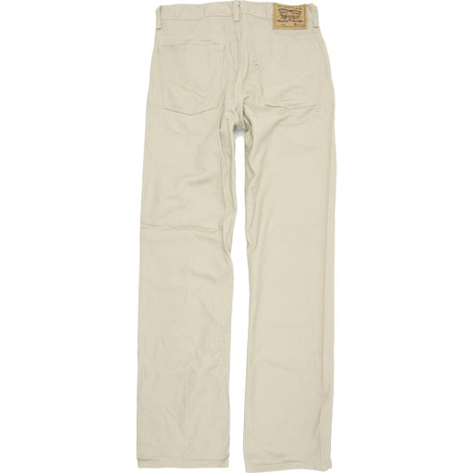 Levi's 566 Men Beige Straight Regular Jeans W31 L34