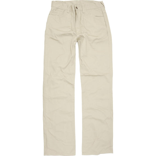 Levi's 566 Men Beige Straight Regular Jeans W32 L34
