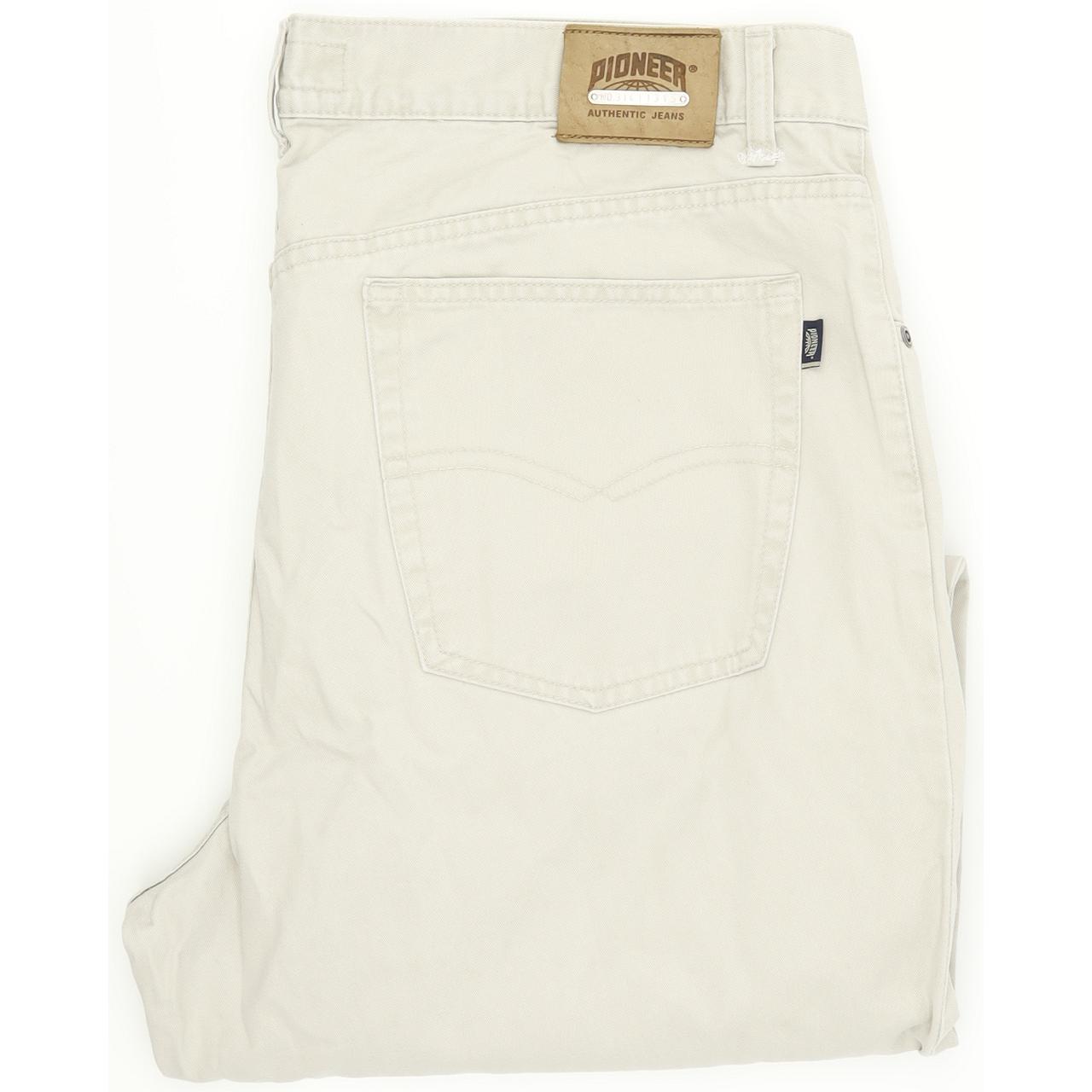 Pioneer Men Beige Straight Regular Jeans W41 L29