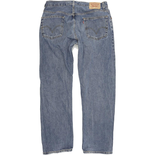 Levi's 505 Men Blue Straight Regular Jeans W36 L32