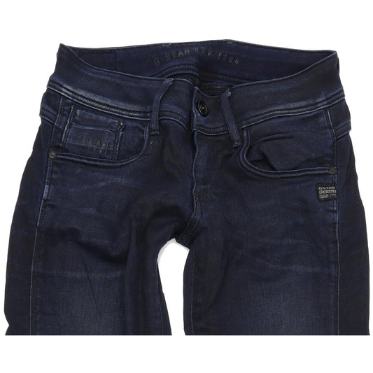 G-Star Midge Women Blue Skinny Slim Stretch Jeans W30 L32