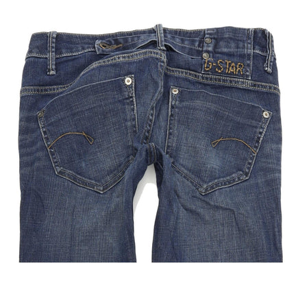 G-Star Midge Women Blue Straight Regular Stretch Jeans W26 L34
