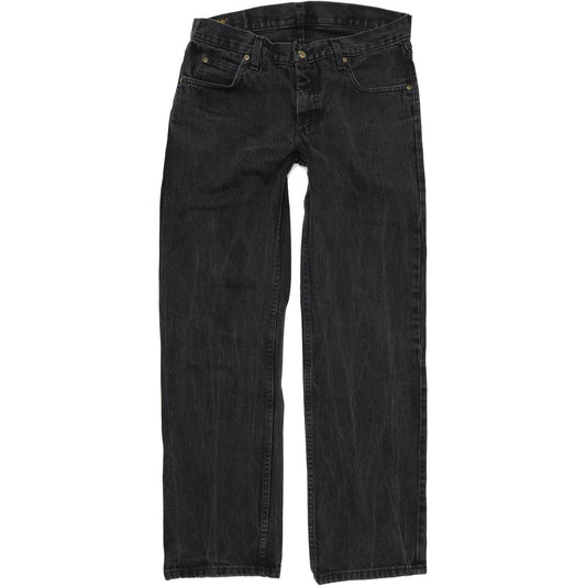 Lee Men Charcoal Straight Regular Jeans W32 L32