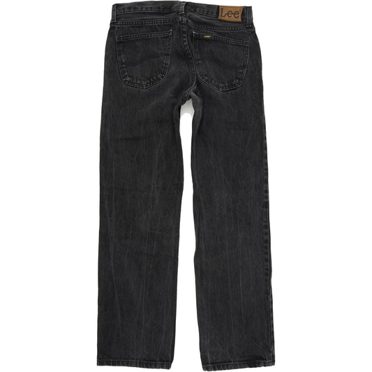 Lee Men Charcoal Straight Regular Jeans W32 L32