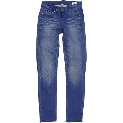 G-Star 3301 Contour Women Blue Skinny Slim Stretch Jeans W26 L32