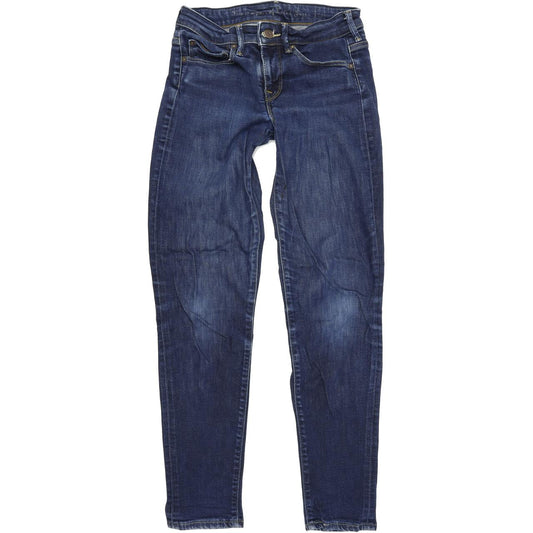 Levi's Women Blue Skinny Slim Stretch Jeans W28 L30