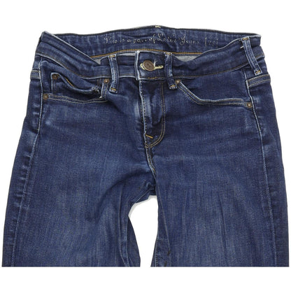 Levi's Women Blue Skinny Slim Stretch Jeans W28 L30