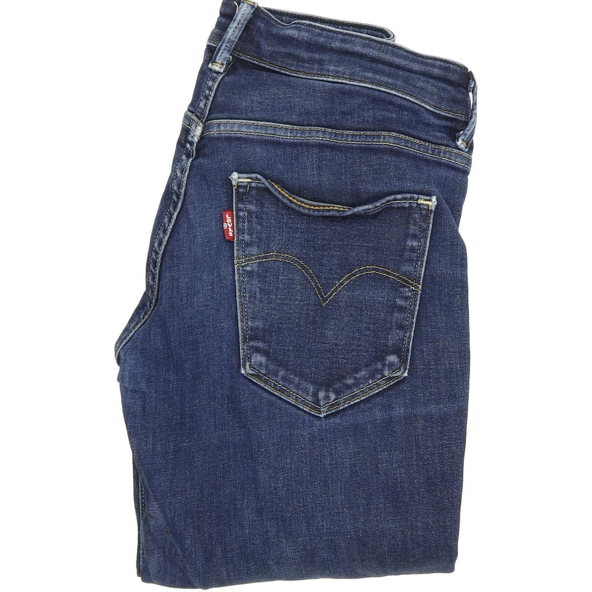 Levi's Women Blue Skinny Slim Stretch Jeans W28 L30