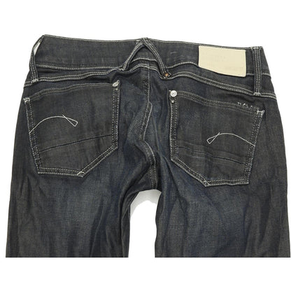 G-Star Women Blue Tapered Slim Stretch Jeans W28 L31