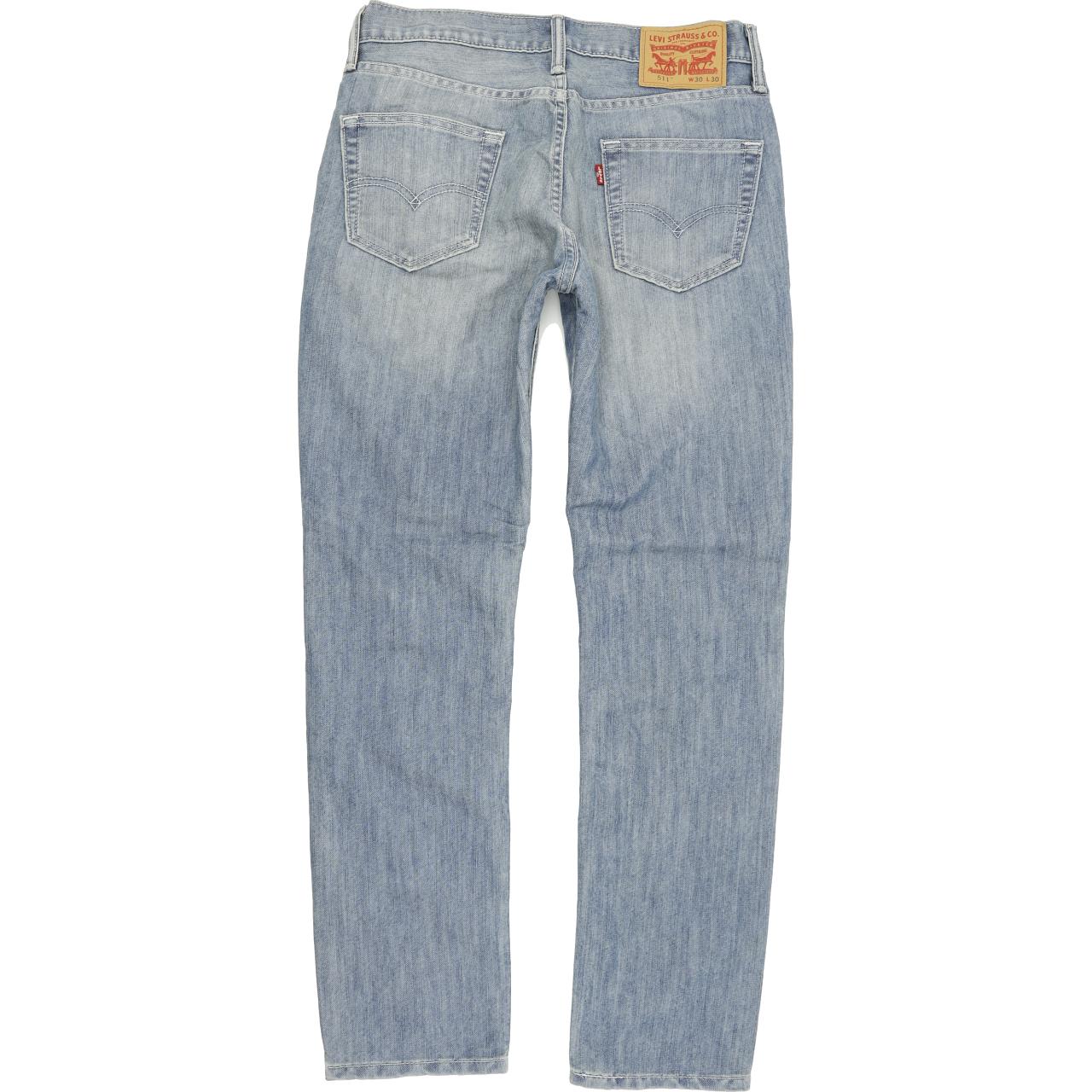 Levi's 511 Men Blue Skinny Slim Jeans W30 L30