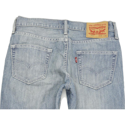 Levi's 511 Men Blue Skinny Slim Jeans W30 L30