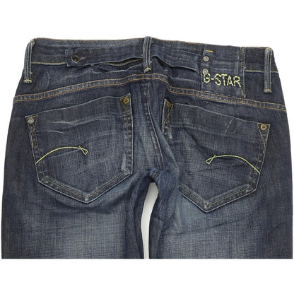 G-Star Midge Women Blue Straight Regular Stretch Jeans W30 L32