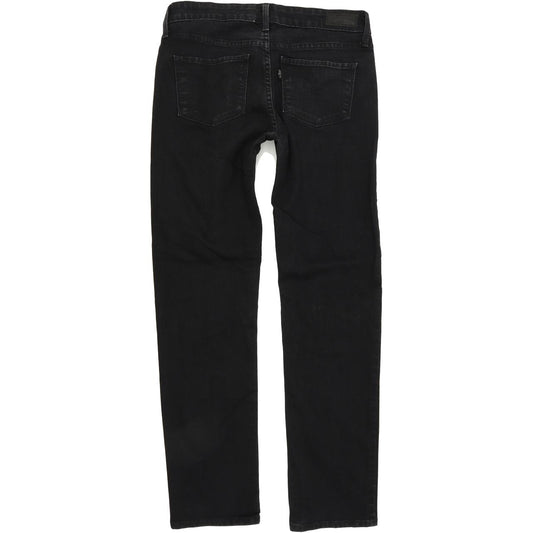 Levi's Slight Curve Women Black Skinny Slim Stretch Jeans W26 L29