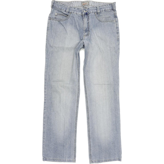 Joker Three Famous Tailors Men Blue Straight Regular Jeans W35 L32