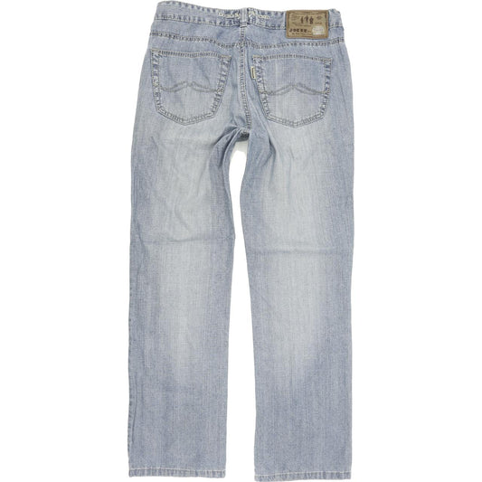 Joker Three Famous Tailors Men Blue Straight Regular Jeans W35 L32