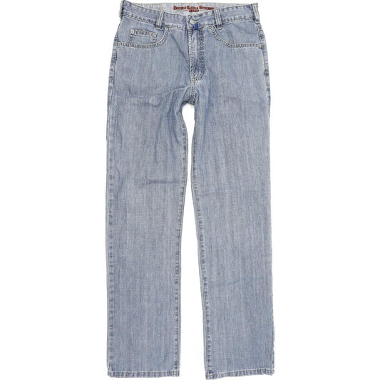 Joker Double Saddle Stitched Men Blue Straight Regular Jeans W32 L34