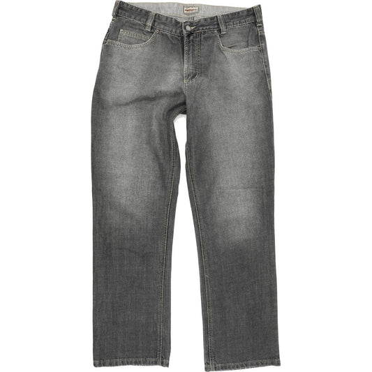 Joker Three Famous Tailors Men Grey Straight Regular Jeans W35 L32