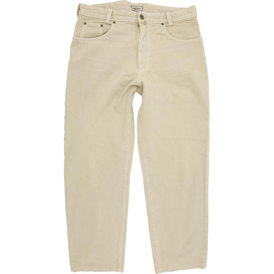 Joker Three Famous Tailors Men Beige Straight Regular Jeans W35 L28