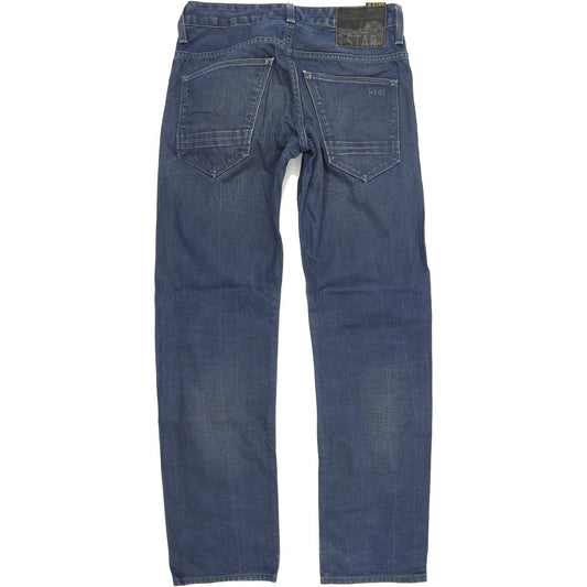 G-Star Morris Men Blue Straight Slim Jeans W30 L32
