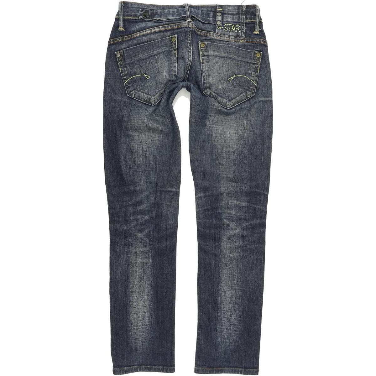 G-Star Women Blue Skinny Slim Stretch Jeans W27 L29