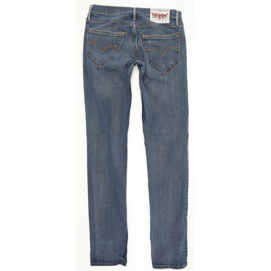 Levi's Men Blue Skinny Slim Stretch Jeans W27 L32