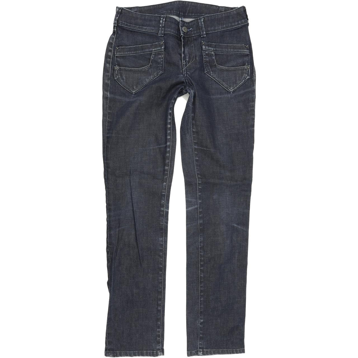 Levi's 571 Women Blue Straight Regular Stretch Jeans W30 L32
