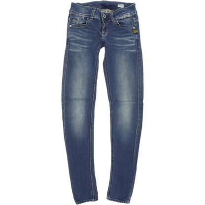 G-Star Lynn Women Blue Skinny Slim Stretch Jeans W26 L32