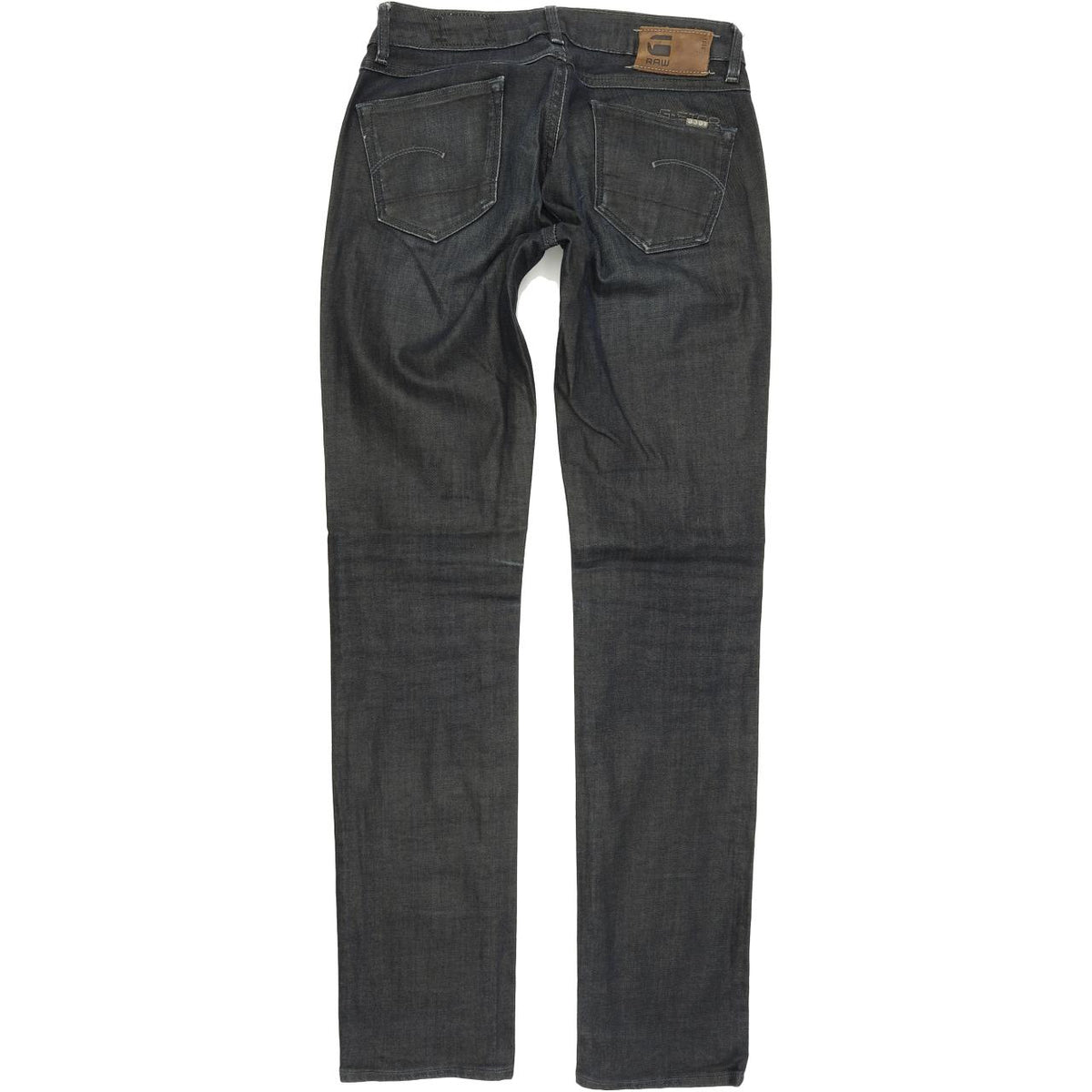 G-Star 3301 Women Blue Straight Regular Stretch Jeans W25 L32