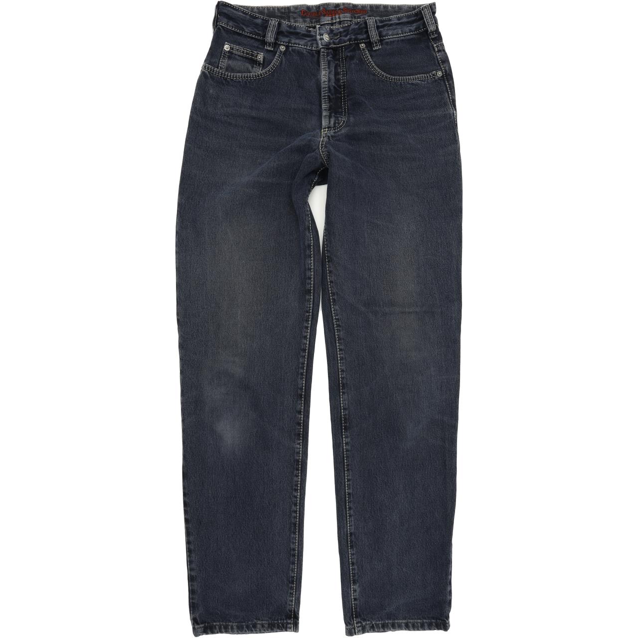 Joker Double Saddle Stitched Men Blue Straight Regular Jeans W33 L36
