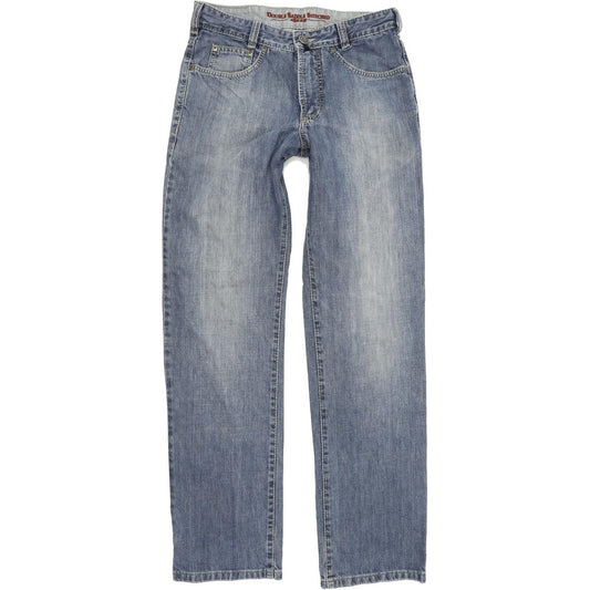 Joker Double Saddle Stitched Men Blue Straight Regular Jeans W31 L34