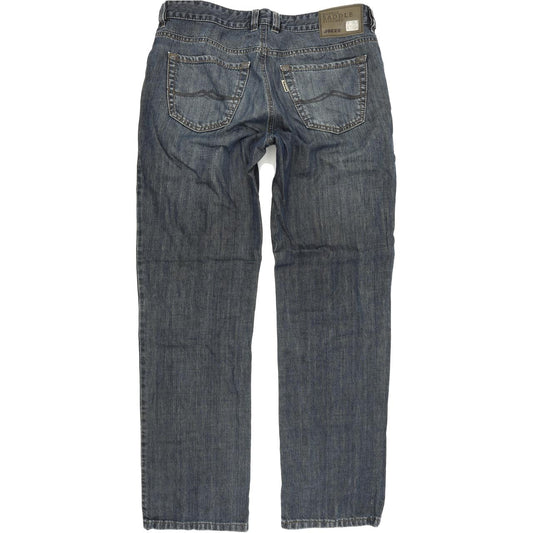 Joker Double Saddle Stitched Men Blue Straight Regular Jeans W36 L34