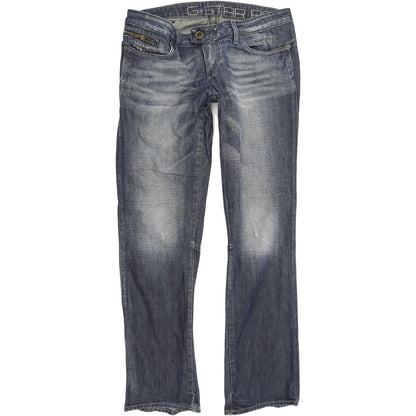 G-Star Women Blue Straight Regular Jeans W30 L30
